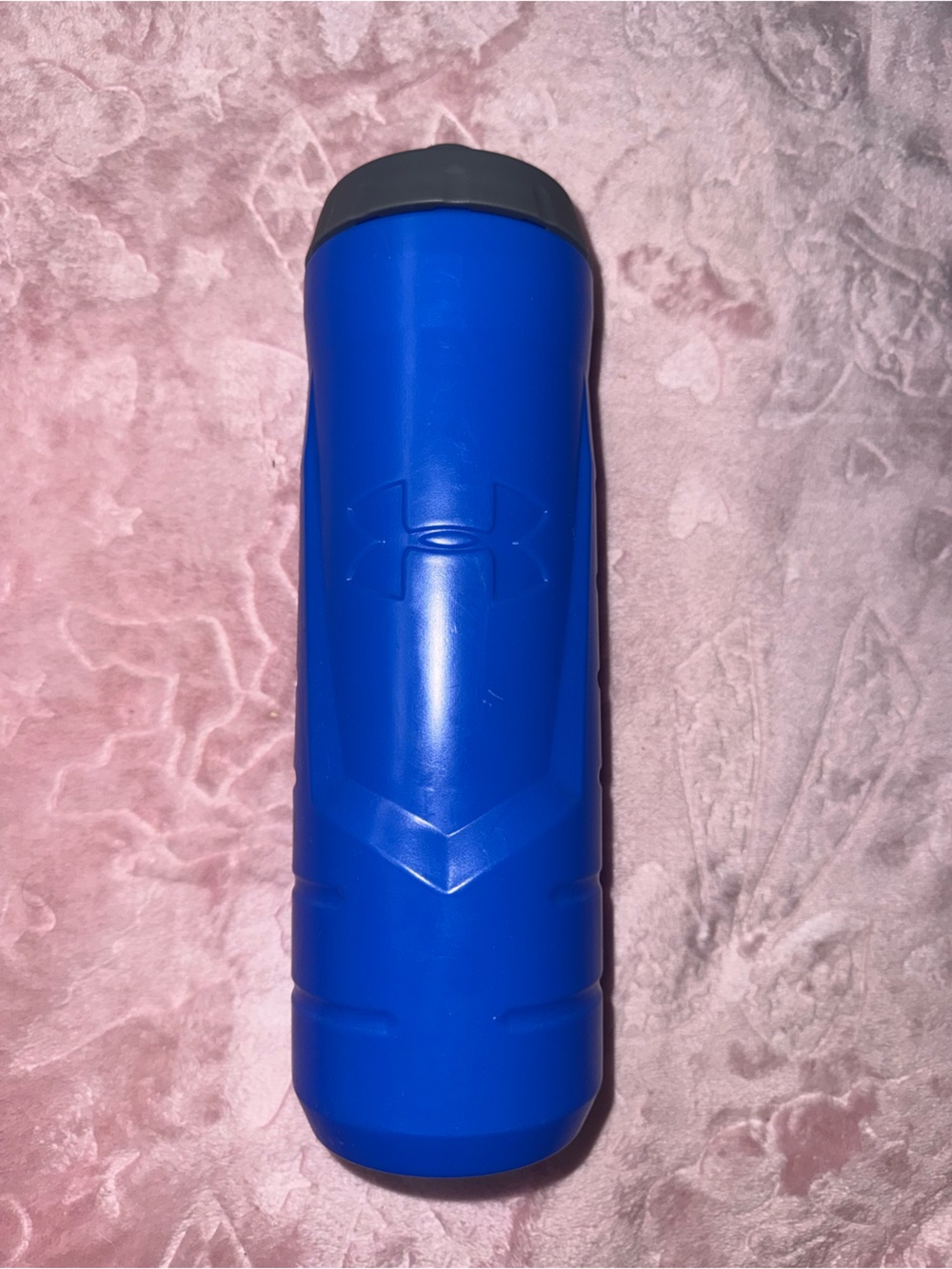 Under Armour Royal Blue Sport Bottle with Gray Lid